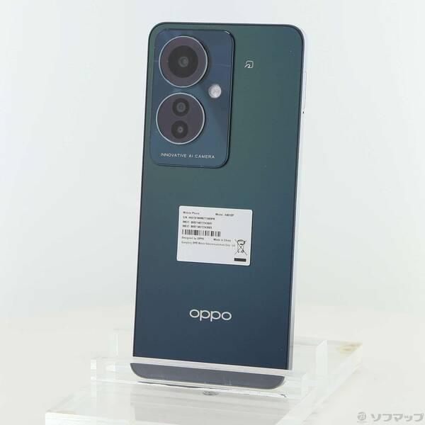 〔中古〕OPPO(オッポ) OPPO Reno11 A 128GB ダークグリーン YMOPRENO11A Y!mobile SIMフリー〔262-ud〕 | 