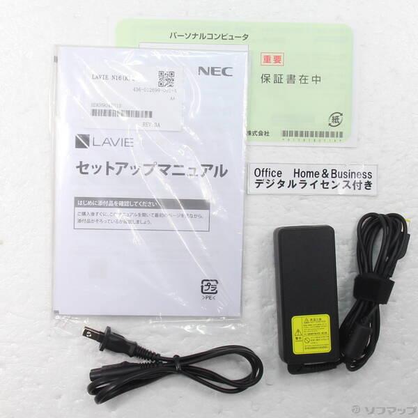 〔中古〕NEC(エヌイーシー) 〔展示品〕 LAVIE N16 PC-N1675KAE オリーブグリーン〔276-ud〕 |  | 04
