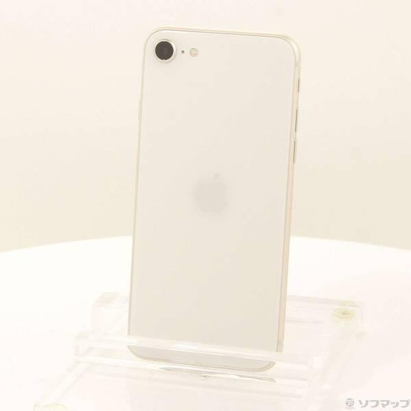 〔中古〕Apple(アップル) iPhone SE 第3世代 64GB スターライト MMYD3J／A SIMフリー〔377-ud〕 | 