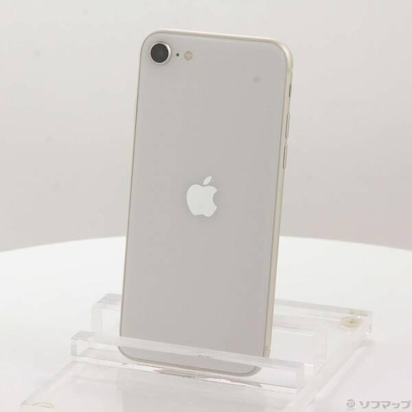 〔中古〕Apple(アップル) iPhone SE 第3世代 64GB スターライト MMYD3J／A SIMフリー〔269-ud〕 | 