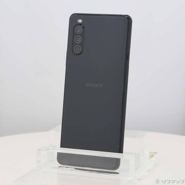 〔中古〕SONY(ソニー) Xperia 10 II 64GB ブラック SOV43 auロック解除SIMフリー〔276-ud〕 | 