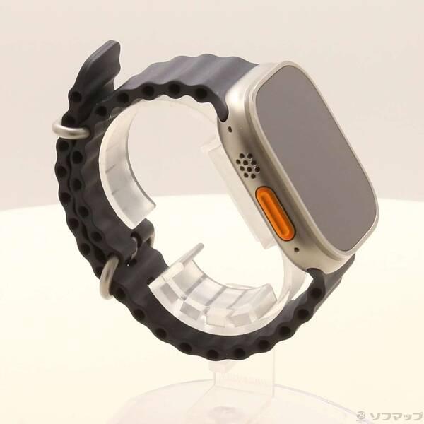 〔中古〕Apple(アップル) Apple Watch Ultra GPS + Cellular 49mm チタニウムケース ミッドナイトオーシャンバンド〔377-ud〕 |  | 03