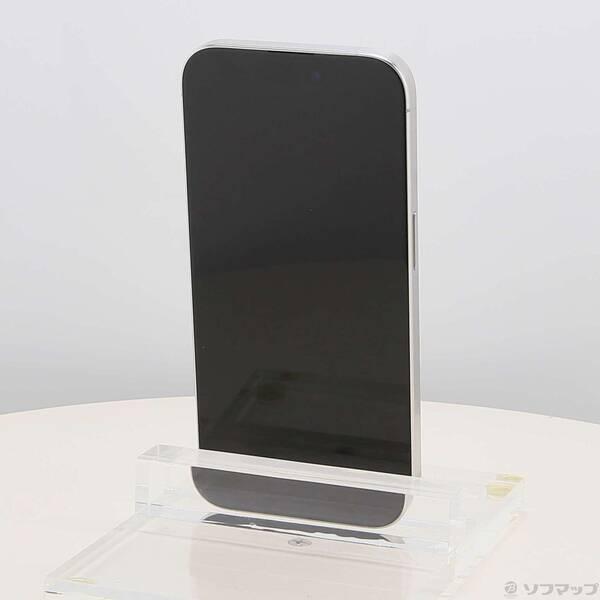 〔中古〕Apple(アップル) iPhone15 Pro 128GB ホワイトチタニウム MTU83J／A SIMフリー〔258-ud〕 |  | 02