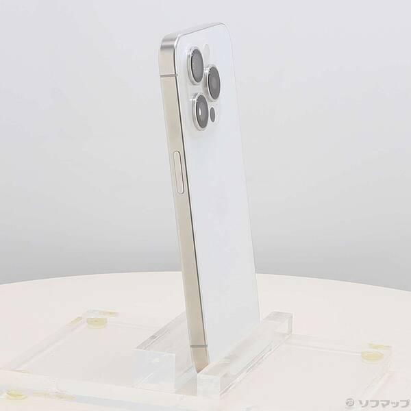 〔中古〕Apple(アップル) iPhone15 Pro 128GB ホワイトチタニウム MTU83J／A SIMフリー〔258-ud〕 |  | 03