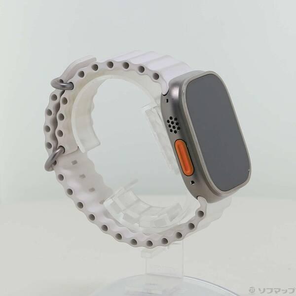 〔中古〕Apple(アップル) Apple Watch Ultra 2 GPS + Cellular 49mm チタニウムケース ホワイトオーシャンバンド〔352-ud〕 |  | 03