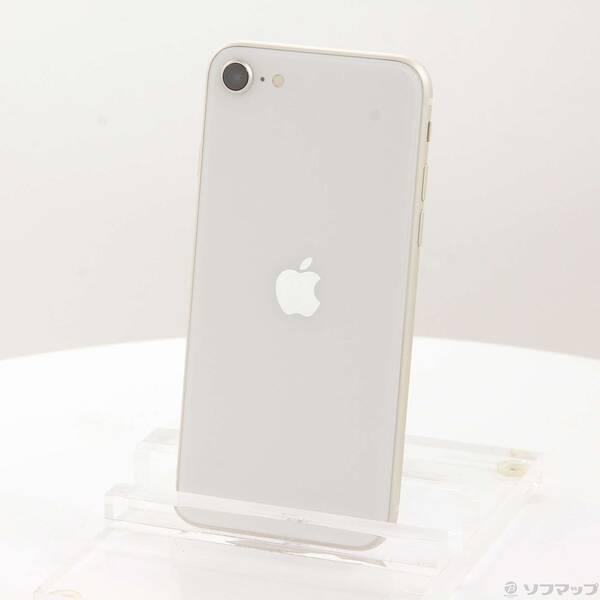〔中古〕Apple(アップル) iPhone SE 第3世代 64GB スターライト MMYD3J／A SIMフリー〔377-ud〕 | 