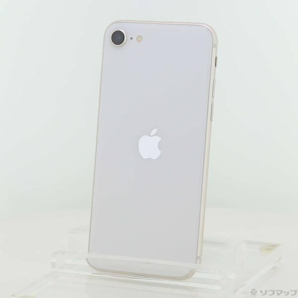 〔中古〕Apple(アップル) iPhone SE 第3世代 64GB スターライト MMYD3J／A SIMフリー〔349-ud〕 | 