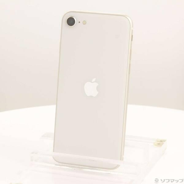 〔中古〕Apple(アップル) iPhone SE 第3世代 64GB スターライト MMYD3J／A SIMフリー〔276-ud〕 | 