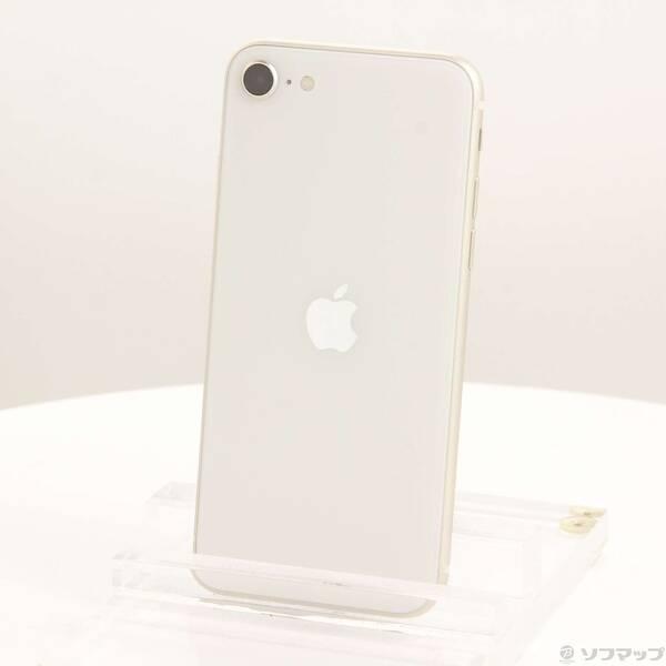 〔中古〕Apple(アップル) iPhone SE 第3世代 64GB スターライト MMYD3J／A SIMフリー〔258-ud〕 | 