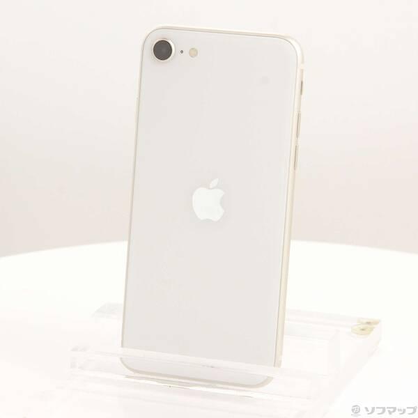 〔中古〕Apple(アップル) iPhone SE 第3世代 64GB スターライト MMYD3J／A SIMフリー〔258-ud〕 | 