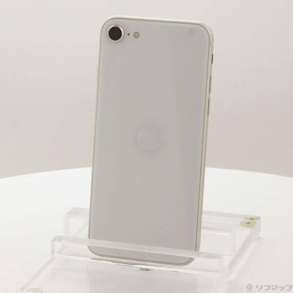 〔中古〕Apple(アップル) iPhone SE 第3世代 64GB スターライト MMYD3J／A SIMフリー〔371-ud〕 | 