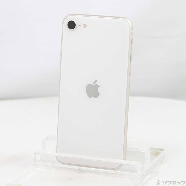 〔中古〕Apple(アップル) iPhone SE 第3世代 64GB スターライト MMYD3J／A SIMフリー〔198-ud〕 | 