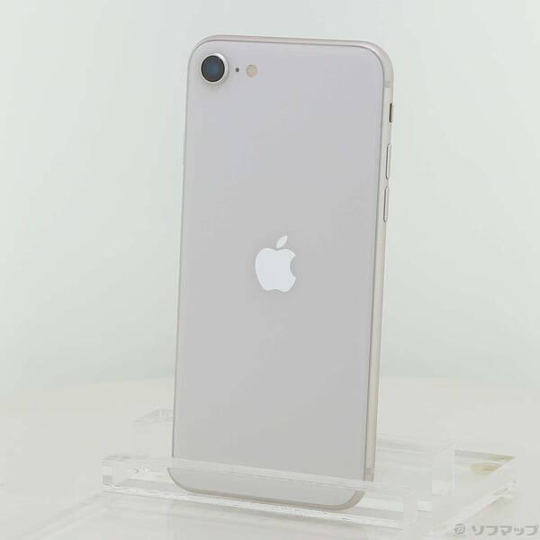 〔中古〕Apple(アップル) iPhone SE 第3世代 64GB スターライト MMYD3J／A SIMフリー〔305-ud〕 | 
