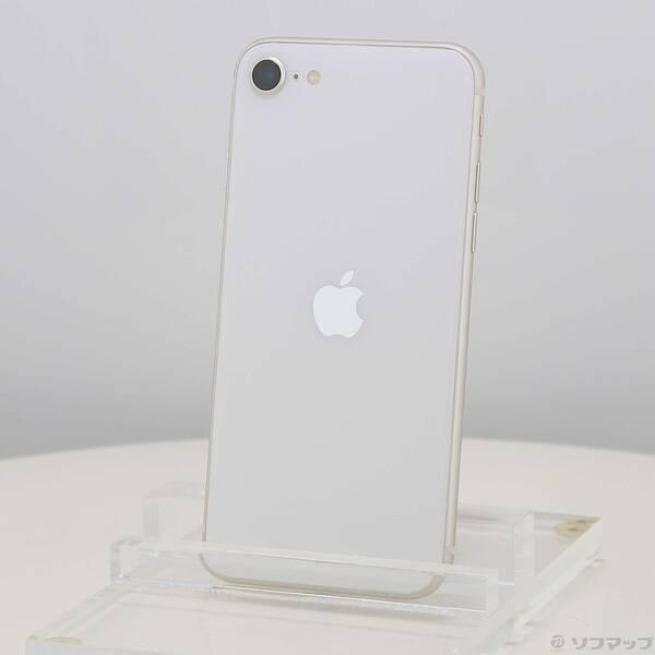 〔中古〕Apple(アップル) iPhone SE 第3世代 64GB スターライト MMYD3J／A SIMフリー〔352-ud〕 | 