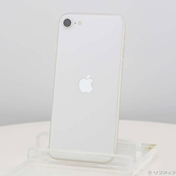 〔中古〕Apple(アップル) iPhone SE 第3世代 64GB スターライト MMYD3J／A SIMフリー〔198-ud〕 | 