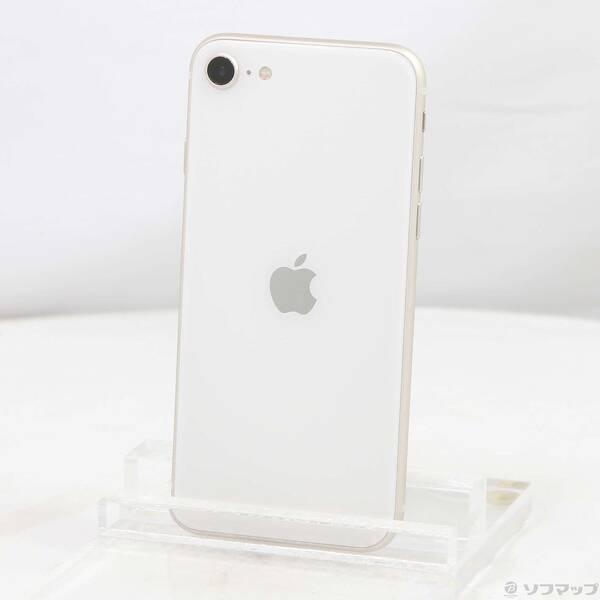 〔中古〕Apple(アップル) iPhone SE 第3世代 64GB スターライト MMYD3J／A SIMフリー〔269-ud〕 | 