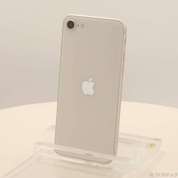 〔中古〕Apple(アップル) iPhone SE 第3世代 64GB スターライト MMYD3J／A SIMフリー〔276-ud〕 | 
