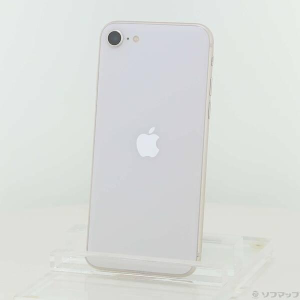 〔中古〕Apple(アップル) iPhone SE 第3世代 256GB スターライト MMYK3J／A SIMフリー〔258-ud〕 | 