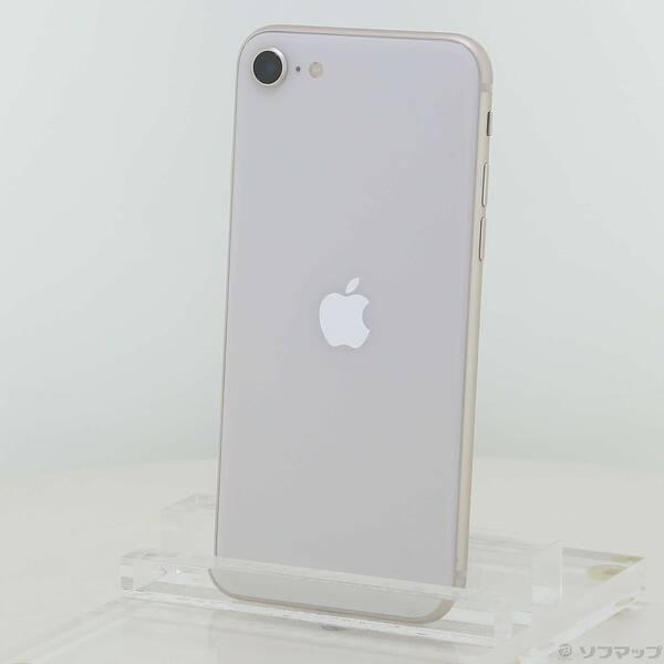 〔中古〕Apple(アップル) iPhone SE 第3世代 64GB スターライト MMYD3J／A SIMフリー〔258-ud〕 | 