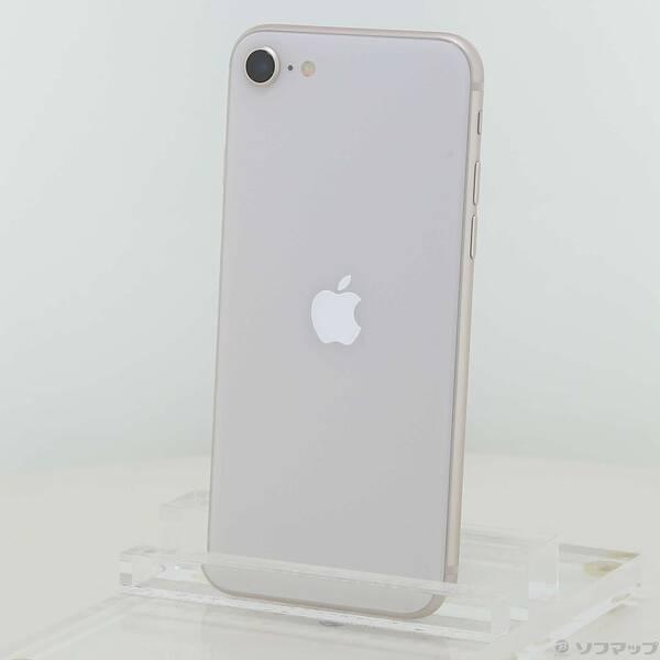 〔中古〕Apple(アップル) iPhone SE 第3世代 64GB スターライト MMYD3J／A SIMフリー〔262-ud〕 | 