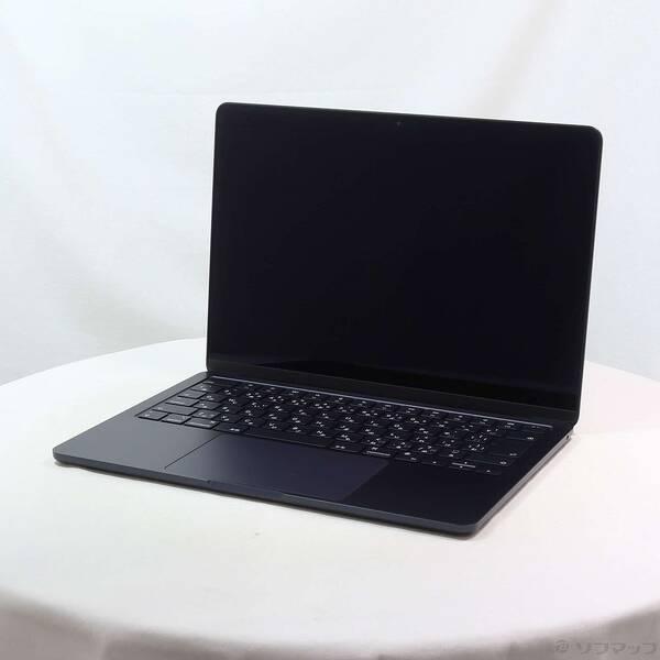 〔中古〕Apple(アップル) MacBook Air 13.6-inch Mid-2022 MLY33J／A Apple M2 8コアCPU_8コアGPU 8GB SSD256GB ミッドナイト 〔26.3 Tahoe〕〔377-ud〕 | 