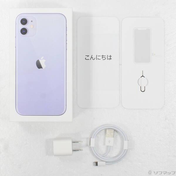 〔中古〕Apple(アップル) iPhone11 64GB パープル MWLX2J／A SIMフリー〔258-ud〕 |  | 04