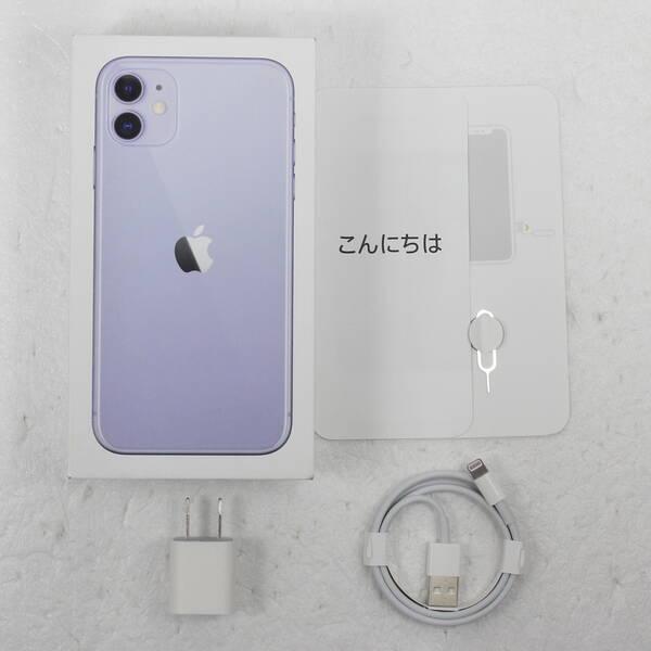 〔中古〕Apple(アップル) iPhone11 64GB パープル MWLX2J／A SIMフリー〔348-ud〕 |  | 04