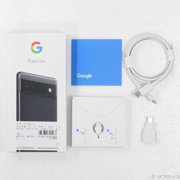 〔中古〕GOOGLE(グーグル) Google Pixel 6a 128GB チャコール GB17L auロック解除SIMフリー〔349-ud〕 |  | 04