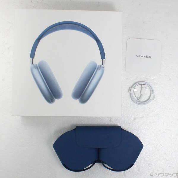 〔中古〕Apple(アップル) AirPods Max スカイブルー MGYL3J／A〔377-ud〕の画像