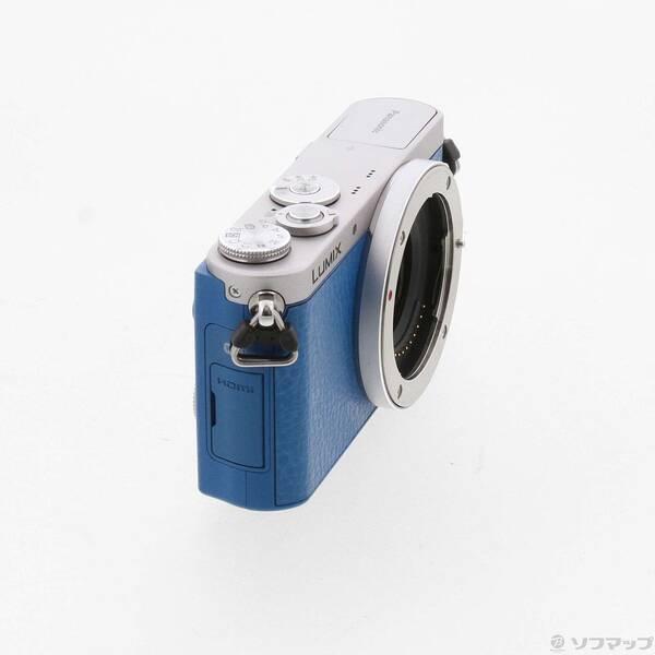 〔中古〕Panasonic(パナソニック) LUMIX DMC-GM1S ブルー ボディ〔262-ud〕 |  | 03