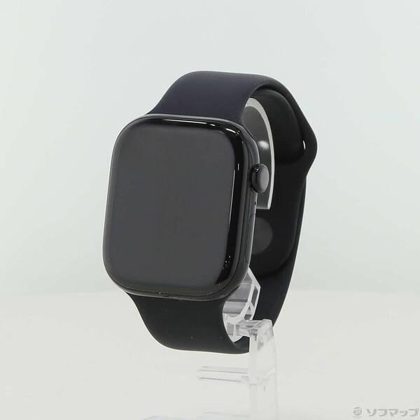 〔中古〕Apple(アップル) Apple Watch Series 11 GPS 46mm ジェットブラックアルミニウムケース ブラックスポーツバンド〔258-ud〕 | 