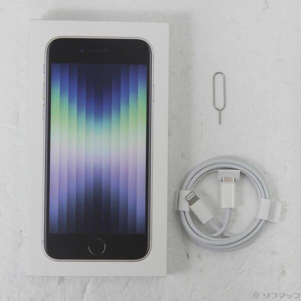〔中古〕Apple(アップル) iPhone SE 第3世代 64GB スターライト MMYD3J／A SIMフリー〔269-ud〕 |  | 04