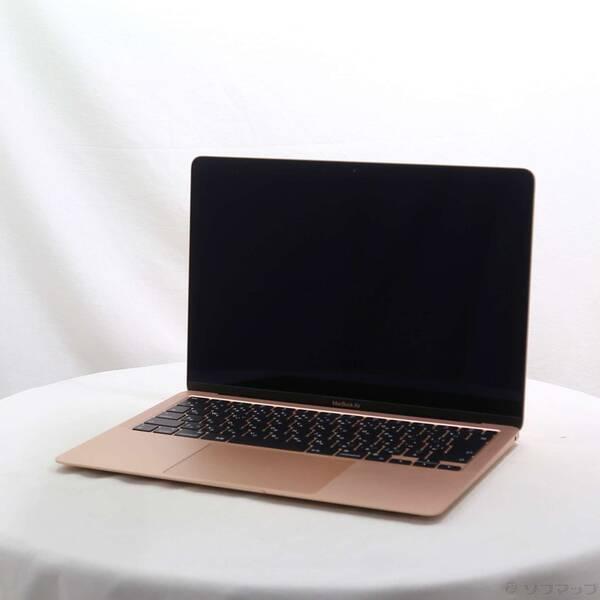 〔中古〕Apple(アップル) MacBook Air 13.3-inch Late-2020 MGNE3J／A Apple M1 8コアCPU_8コアGPU 8GB SSD512GB ゴールド 〔15.7 Sequoia〕〔368-ud〕 | 