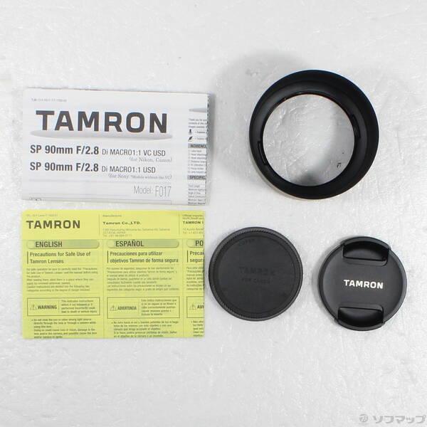 〔中古〕TAMRON(タムロン) TAMRON SP 90mm F／2.8 Di MACRO 1:1 VC USD (F017) (Canon)〔262-ud〕 |  | 04