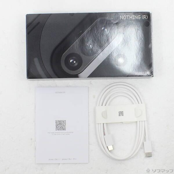 〔中古〕Nothing（ナッシング） Phone (3a) 128GB ブラック A10400154 SIMフリー〔276-ud〕 |  | 04