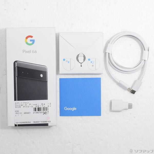 〔中古〕GOOGLE(グーグル) Google Pixel 6a 128GB チャコール GB17L au SIMフリー〔251-ud〕 |  | 04