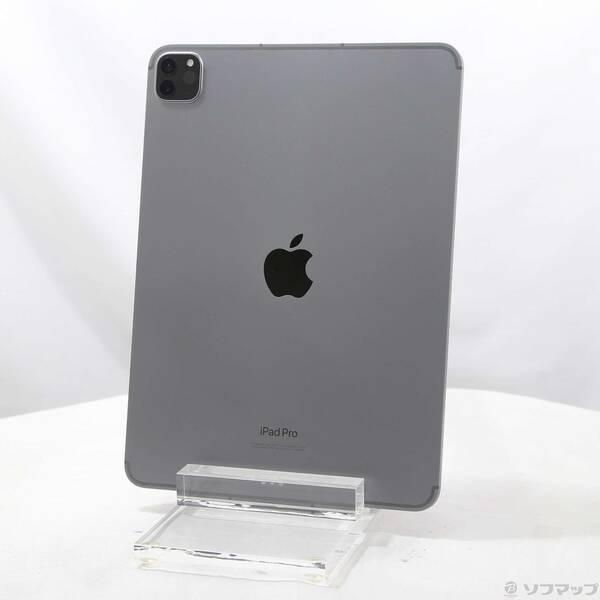 〔中古〕Apple(アップル) iPad Pro 11インチ 第4世代 512GB スペースグレイ MNYG3J／A docomoロック解除SIMフリー〔348-ud〕 | 