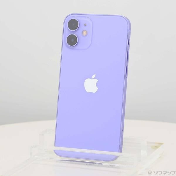 〔中古〕Apple(アップル) iPhone12 mini 64GB パープル MJQC3J／A SIMフリー〔196-ud〕 | 