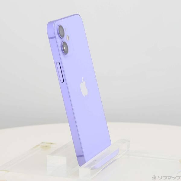 〔中古〕Apple(アップル) iPhone12 mini 64GB パープル MJQC3J／A SIMフリー〔196-ud〕 |  | 03