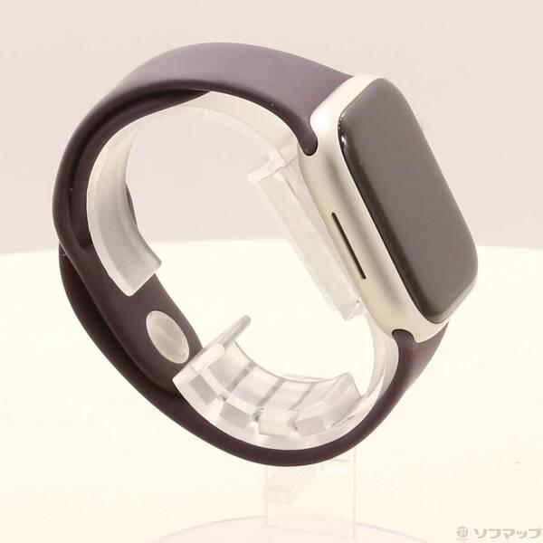〔中古〕Apple(アップル) Apple Watch Series 7 GPS 41mm スターライトアルミニウムケース ダークチェリースポーツバンド〔377-ud〕 |  | 03