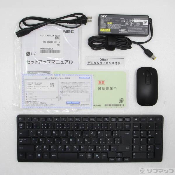 〔中古〕NEC(エヌイーシー) 〔展示品〕 LAVIE A27 PC-A2795JAB ファインブラック〔344-ud〕 |  | 04