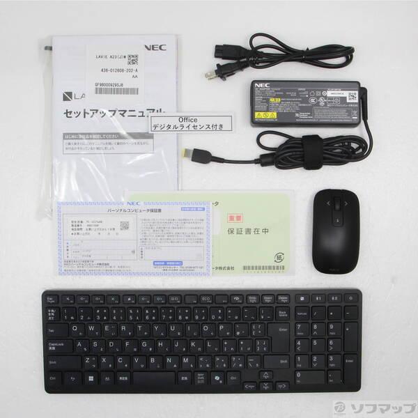 〔中古〕NEC(エヌイーシー) 〔展示品〕 LAVIE A23 PC-A2375JAB ファインブラック〔269-ud〕 |  | 04