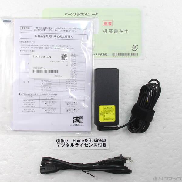 〔中古〕NEC(エヌイーシー) 〔展示品〕 LAVIE N16 PC-N1675LAE オリーブグリーン〔344-ud〕 |  | 04