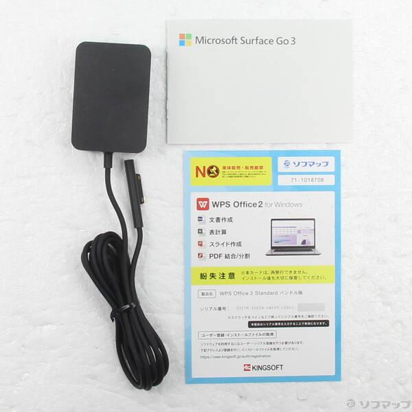 〔中古〕Microsoft(マイクロソフト) Surface Go3 〔Pentium Gold／4GB／eMMC64GB〕 8V6-00015 プラチナ〔251-ud〕 |  | 04