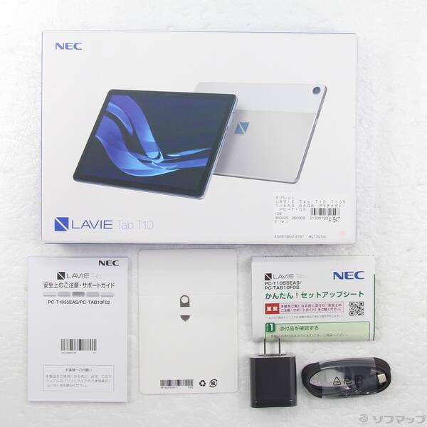 〔中古〕NEC(エヌイーシー) LAVIE Tab T10 T1055／EAS 64GB プラチナグレー PC-T1055EAS Wi-Fi〔344-ud〕 |  | 04
