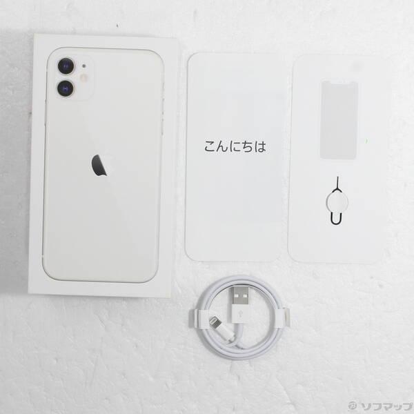 〔中古〕Apple(アップル) iPhone11 128GB ホワイト MWM22J／A SIMフリー〔258-ud〕 |  | 04