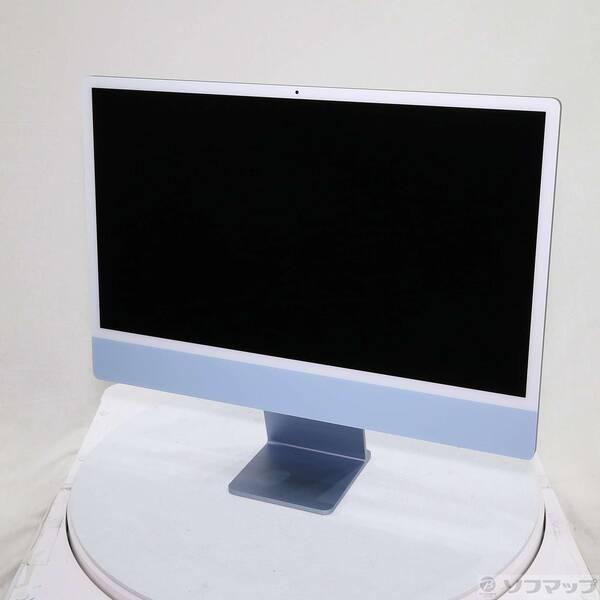 〔中古〕Apple(アップル) iMac 24-inch Mid-2021 MJV93J／A Apple M1 8コアCPU_7コアGPU 16GB SSD512GB ブルー 〔14.8 Sonoma〕〔377-ud〕 | 