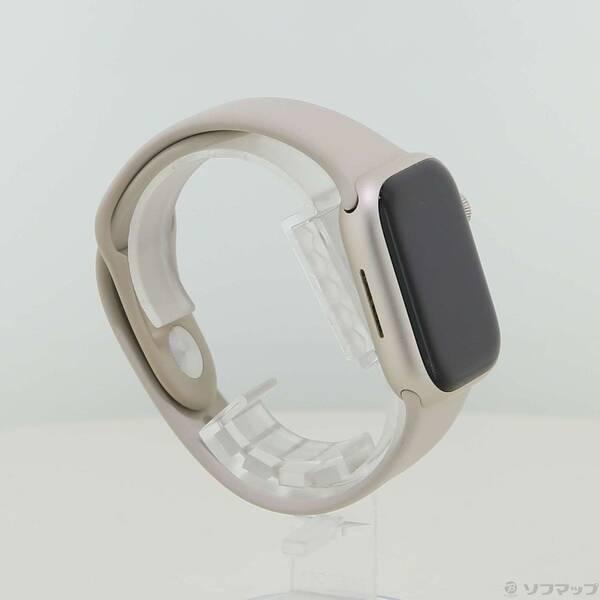 〔中古〕Apple(アップル) Apple Watch Series 7 GPS + Cellular 41mm スターライトアルミニウムケース スターライトスポーツバンド〔196-ud〕 |  | 03