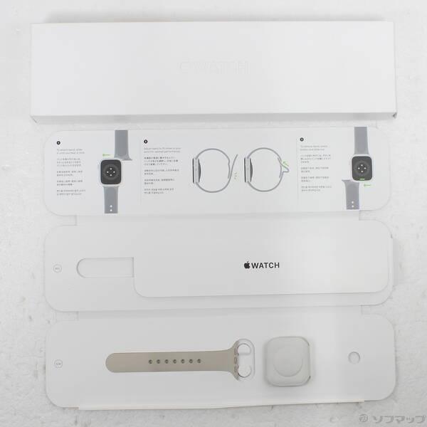 〔中古〕Apple(アップル) Apple Watch Series 7 GPS + Cellular 41mm スターライトアルミニウムケース スターライトスポーツバンド〔196-ud〕 |  | 04