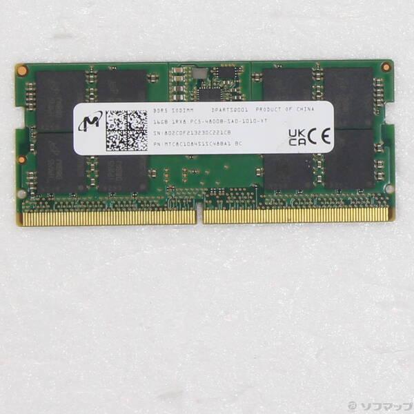 〔中古〕262P PC5-38400 DDR5-4800 16GB〔377-ud〕 | 